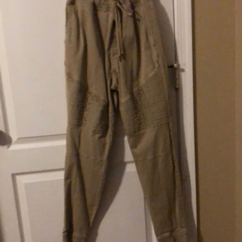 XXL Hollister tan joggers